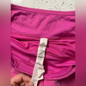 Size 2 Sonic Pink 2.5 Lululemon speed ups (Low Rise)